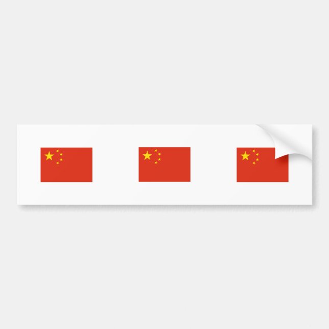 Autocollant De Voiture La Chine (Devant)
