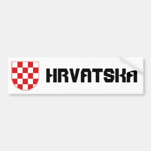 Autocollant De Voiture La Croatie