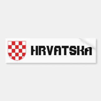 Autocollant De Voiture La Croatie