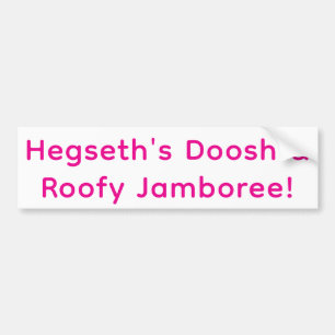 Autocollant De Voiture La Doosh & Roofy Jam de Hegseth par Hankamer Artju