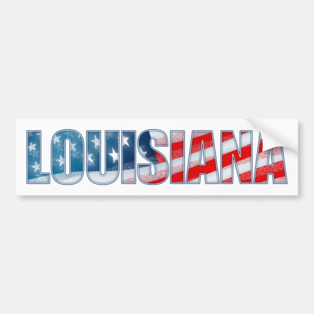 Autocollant De Voiture La Louisiane (Devant)