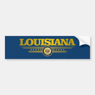 Autocollant De Voiture La Louisiane (DTOM)