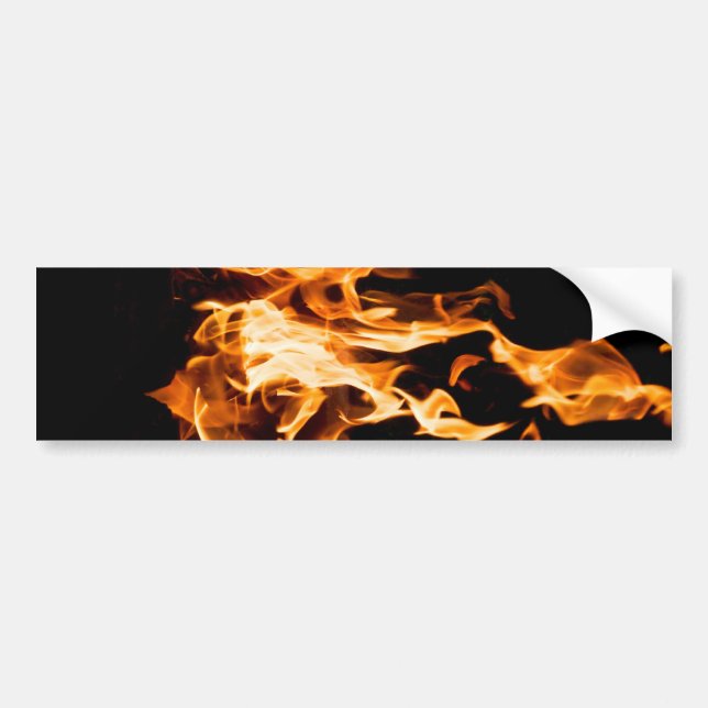 Autocollant De Voiture La magie du feu (Devant)