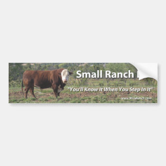 Autocollant De Voiture La petite vie de ranch