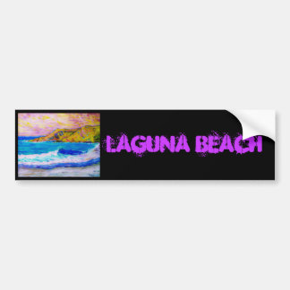 Autocollant De Voiture La plage de Laguna