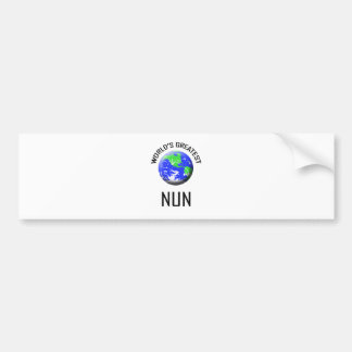 Autocollant De Voiture La plus grande nonne du monde