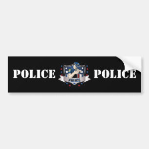 Autocollant De Voiture La police Crest
