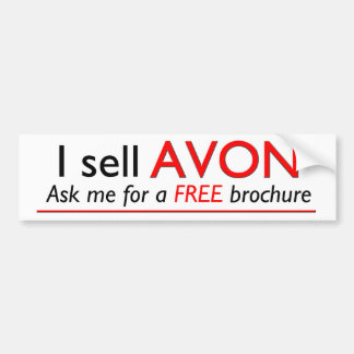 Autocollant De Voiture La publicité professionnelle d'Avon