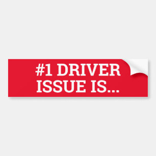 Autocollant De Voiture La QUESTION du CONDUCTEUR #1 EST… le