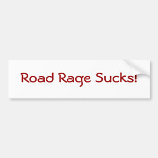 Autocollant De Voiture La rage de route suce !
