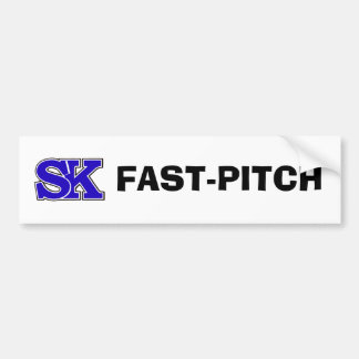 AUTOCOLLANT DE VOITURE LA SK FAST-PITCH