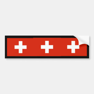 Autocollant De Voiture La Suisse, Suisse
