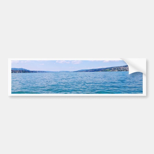 Autocollant De Voiture Lac Zurich (Devant)