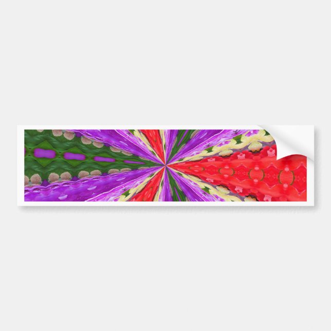 Autocollant De Voiture Lacey Kaleidoscope (Devant)