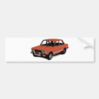 Autocollant De Voiture Lada - la voiture russe soviétique