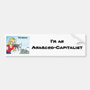 Autocollant De Voiture L'adhésif pour pare-chocs d'Anarcho d'agitateur