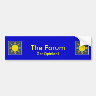 Autocollant De Voiture L'adhésif pour pare-chocs de forum