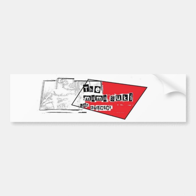 Autocollant De Voiture L'adhésif pour pare-chocs de maman Suki (Devant)