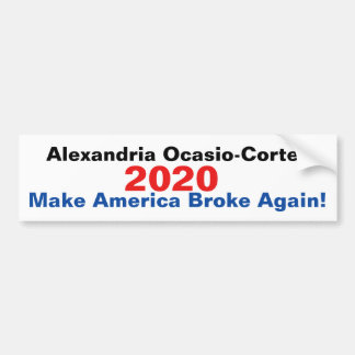 Autocollant De Voiture L'Alexandrie Ocasio-Cortez font l'Amérique s'est
