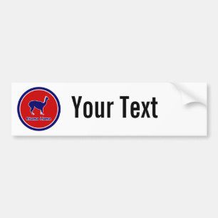 Autocollant De Voiture Lama d'Obama