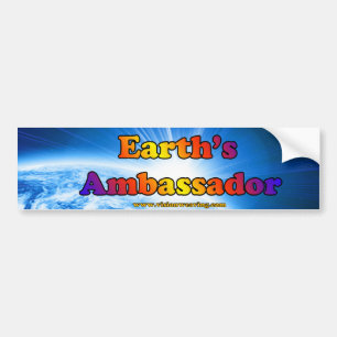 Autocollant De Voiture L'ambassadeur de la terre