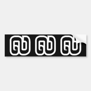 Autocollant De Voiture Lao / Laos Numéro Neuf / 9 / ໙ (Kao/Gao) Laotien