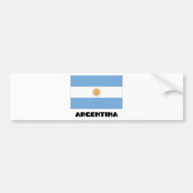 Autocollant De Voiture L'Argentine (Devant)