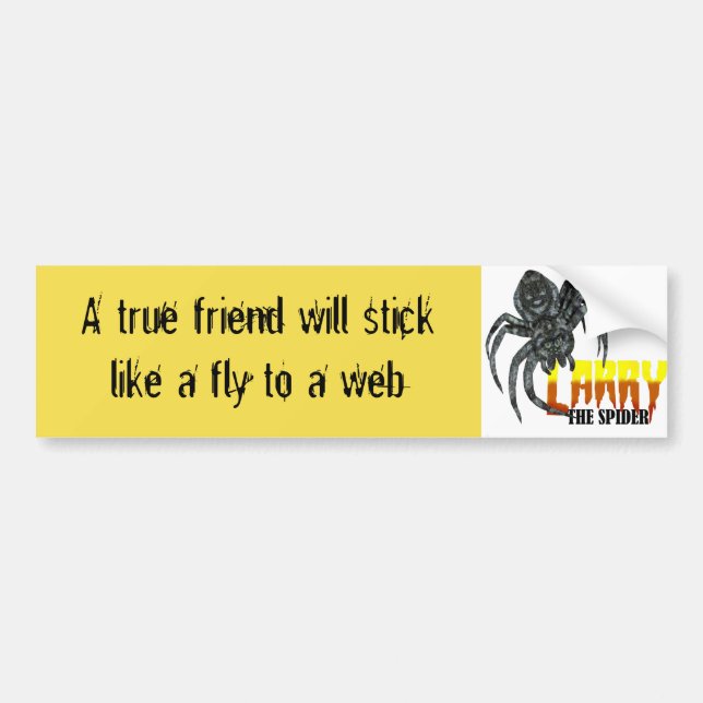 Autocollant De Voiture Larry l'adhésif pour pare-chocs 2 d'araignée (Devant)