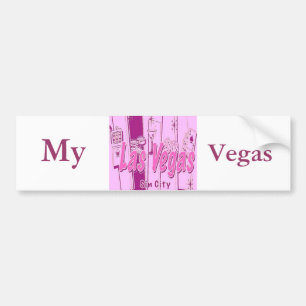 Autocollant De Voiture Las Vegas Pop Art Retro
