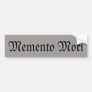 Autocollant De Voiture L'autocollant Memento Mori (Souvenez-vous de la mo