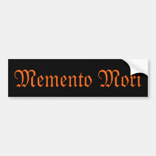Autocollant De Voiture L'autocollant Memento Mori (Souvenez-vous de la mo