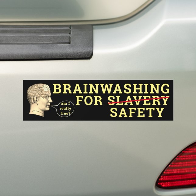Autocollant De Voiture lavage de cerveau (En voiture)