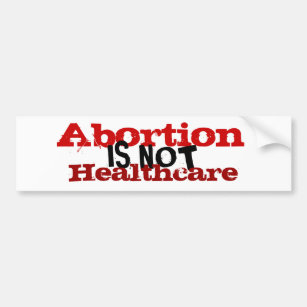 Autocollant De Voiture L'avortement n'est pas des soins de santé