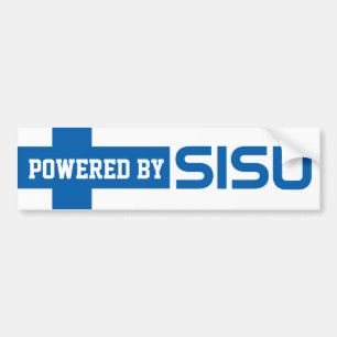 Autocollant De Voiture LaYooper (c) actionné par des Finns d'adhésif po