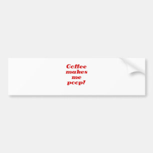 Autocollant De Voiture Le café me fait la dunette