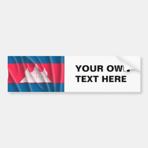 AUTOCOLLANT DE VOITURE LE CAMBODGE