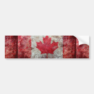 AUTOCOLLANT DE VOITURE LE CANADA FLAG