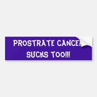 Autocollant De Voiture Le cancer prosterné suce aussi ! !