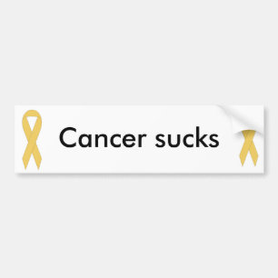 Autocollant De Voiture Le Cancer suce