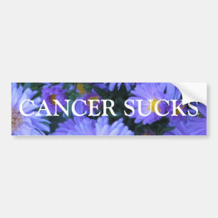AUTOCOLLANT DE VOITURE LE CANCER SUCE