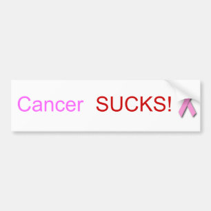 Autocollant De Voiture Le Cancer SUCE ! Adhésifs pour pare-chocs