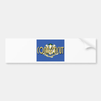 Autocollant De Voiture Le Connecticut