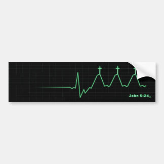 Autocollant De Voiture Le croisement ECG
