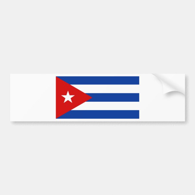Autocollant De Voiture Le Cuba (Devant)