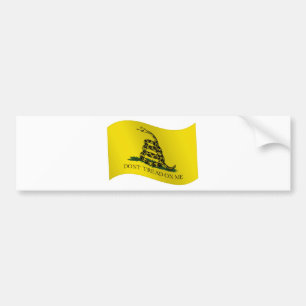 Autocollant De Voiture Le drapeau de Gadsden, ne marchent pas sur moi