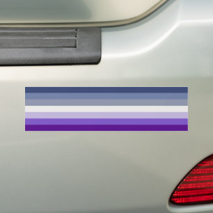 Autocollant De Voiture Le drapeau de la fierté lesbienne butch de Slipper