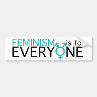 Autocollant De Voiture Le féminisme est pour chacun !