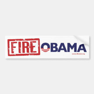 Autocollant De Voiture Le feu Obama