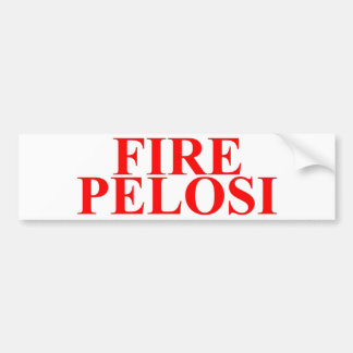 Autocollant De Voiture Le feu Pelosi