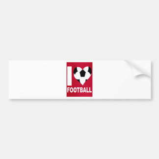 AUTOCOLLANT DE VOITURE LE FOOTBALL